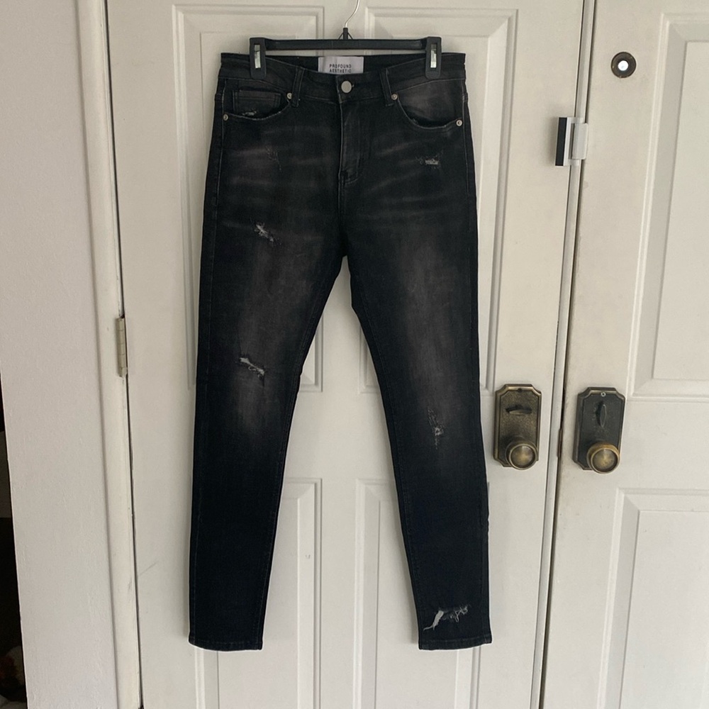 Profound Aesthetic Distressed Skinny Jeans